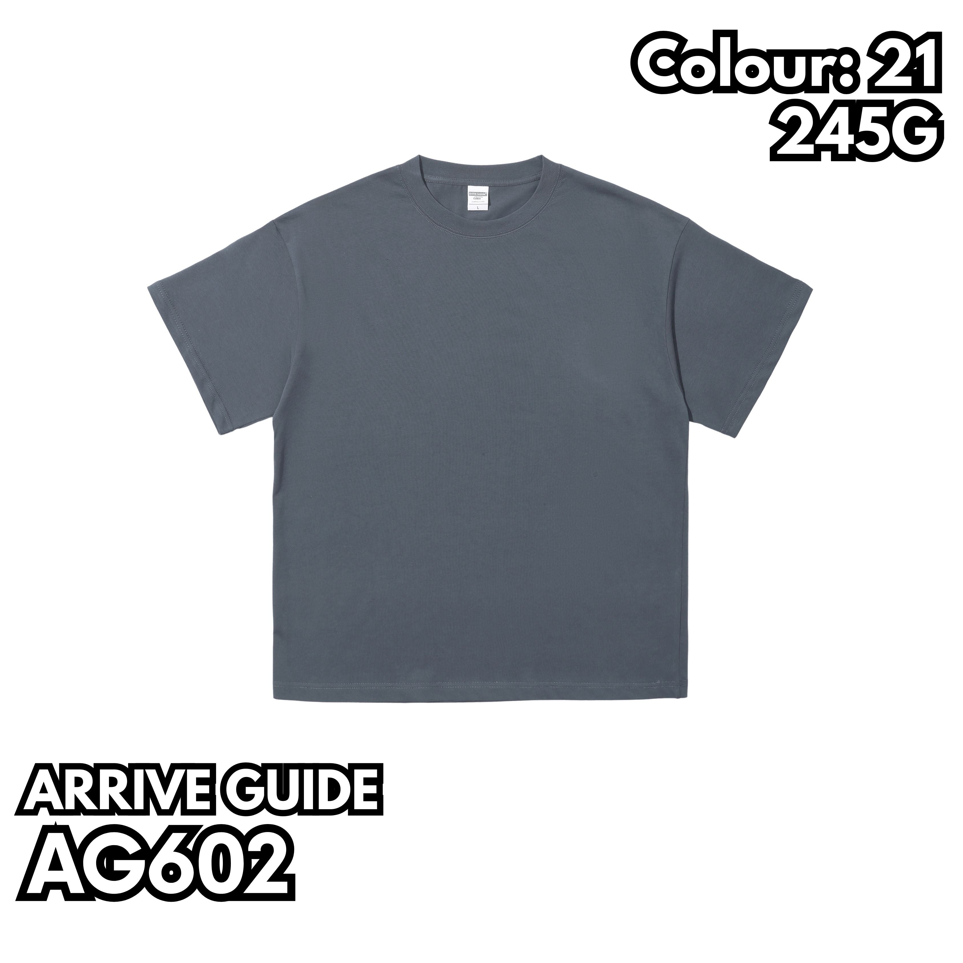 AG602 重磅落肩短袖TEE