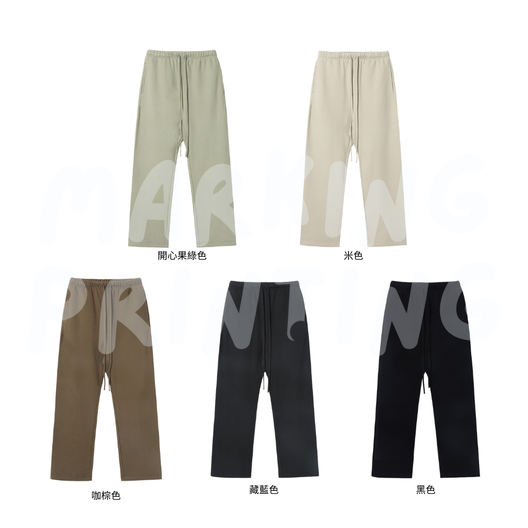 AM7790 365 velvet heavyweight straight trousers