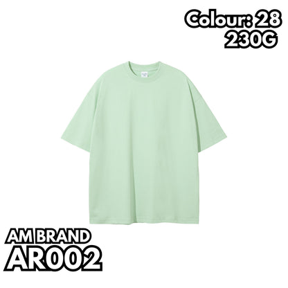 AR002 重磅落肩短袖TEE