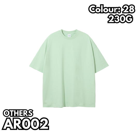 AR002 230g heavyweight drop shoulder short sleeve TEE