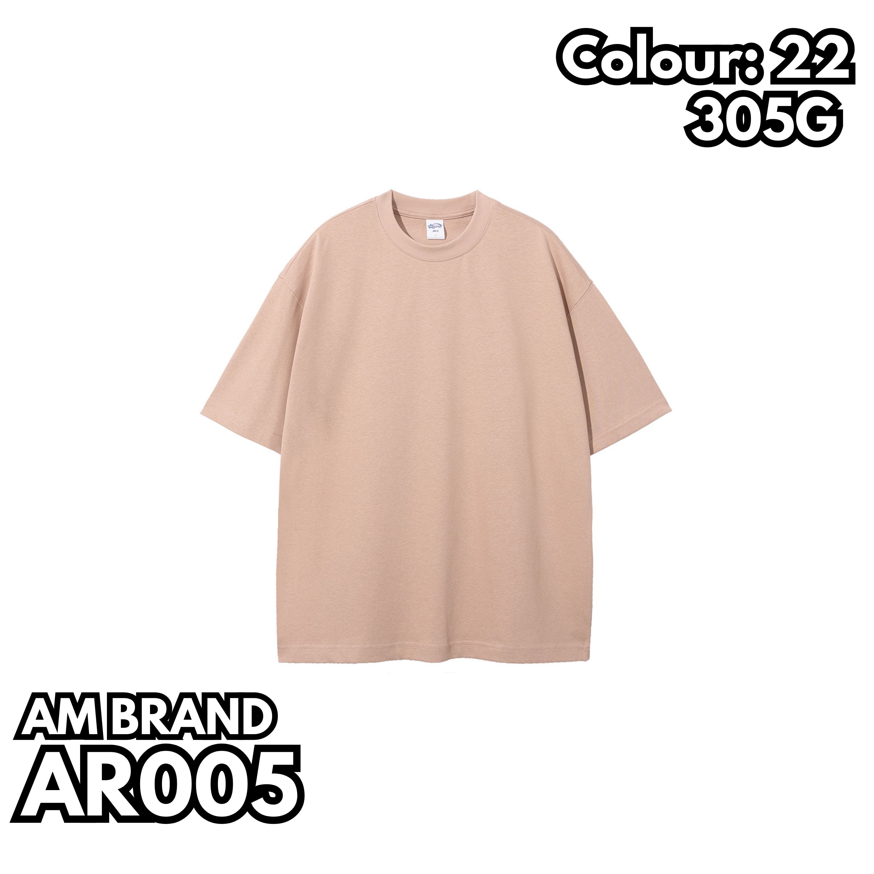 AR005 超重磅落肩短袖TEE