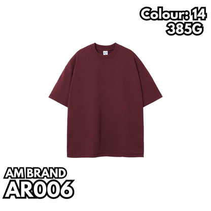 AR006 超重磅落肩短袖TEE