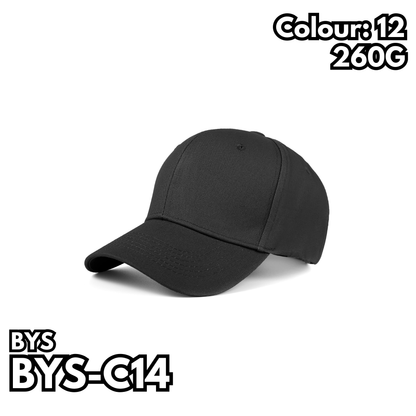 BYS-C14 260g cotton baseball cap