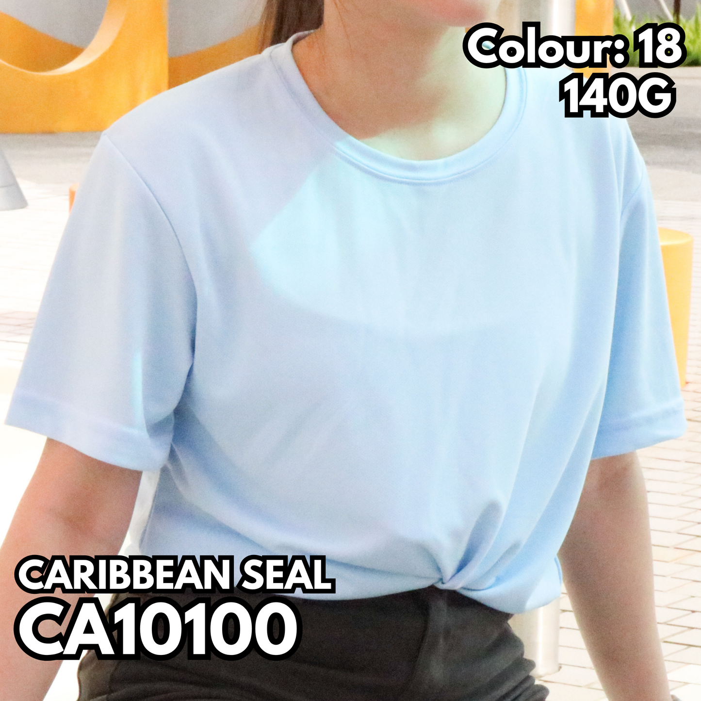 CA10100 140克網眼速乾短袖TEE