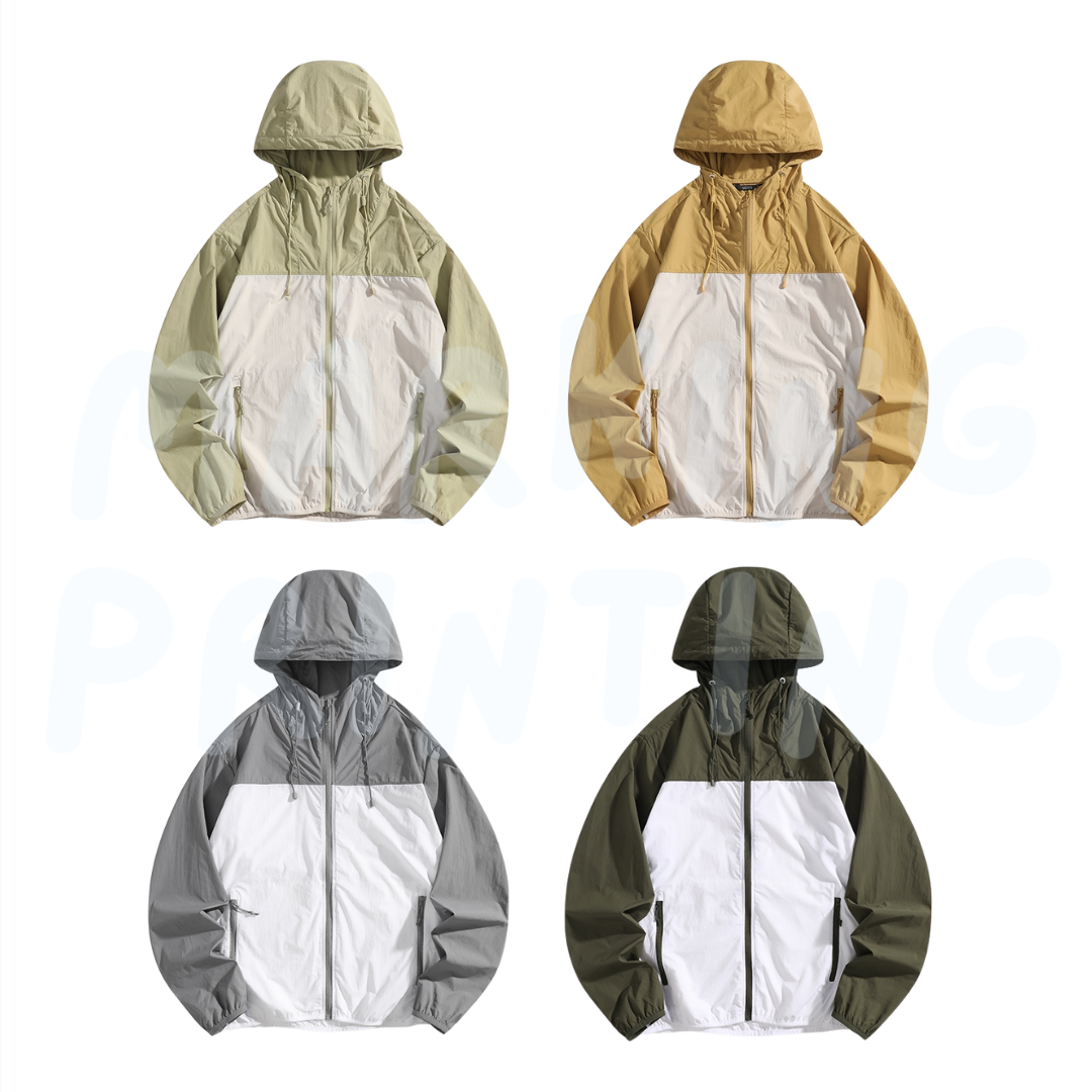 YS-FSY33198 Colorblock Sun Protection Clothes