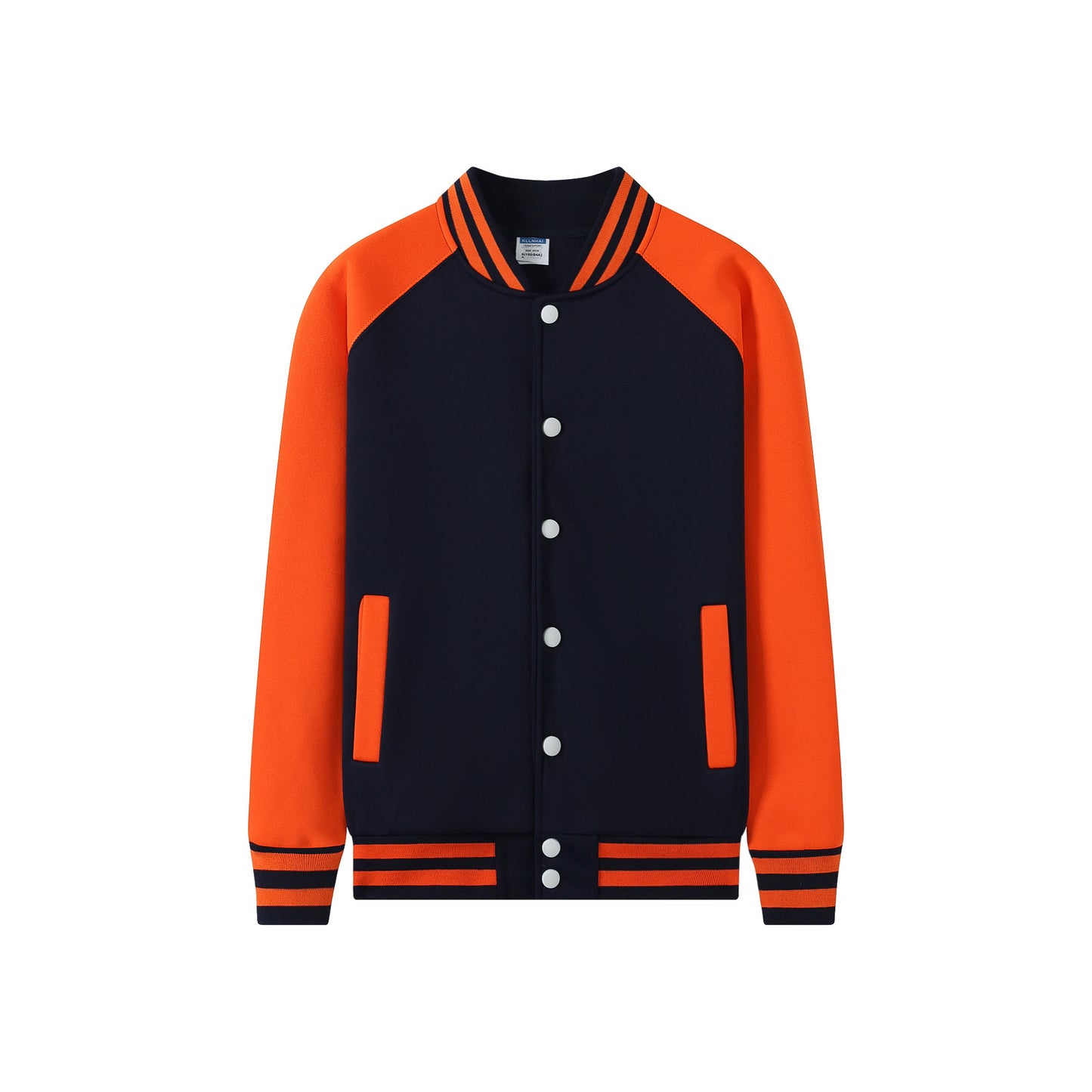 MT722 600g Heavyweight Raglan Button Baseball Jacket