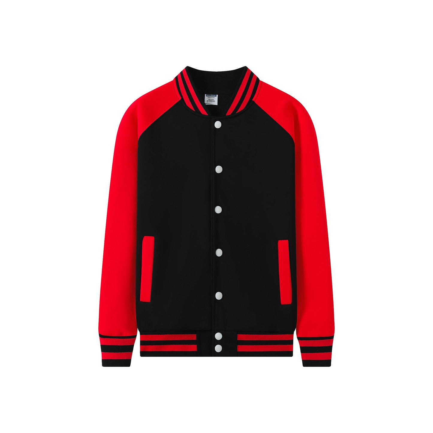 MT722 600g Heavyweight Raglan Button Baseball Jacket