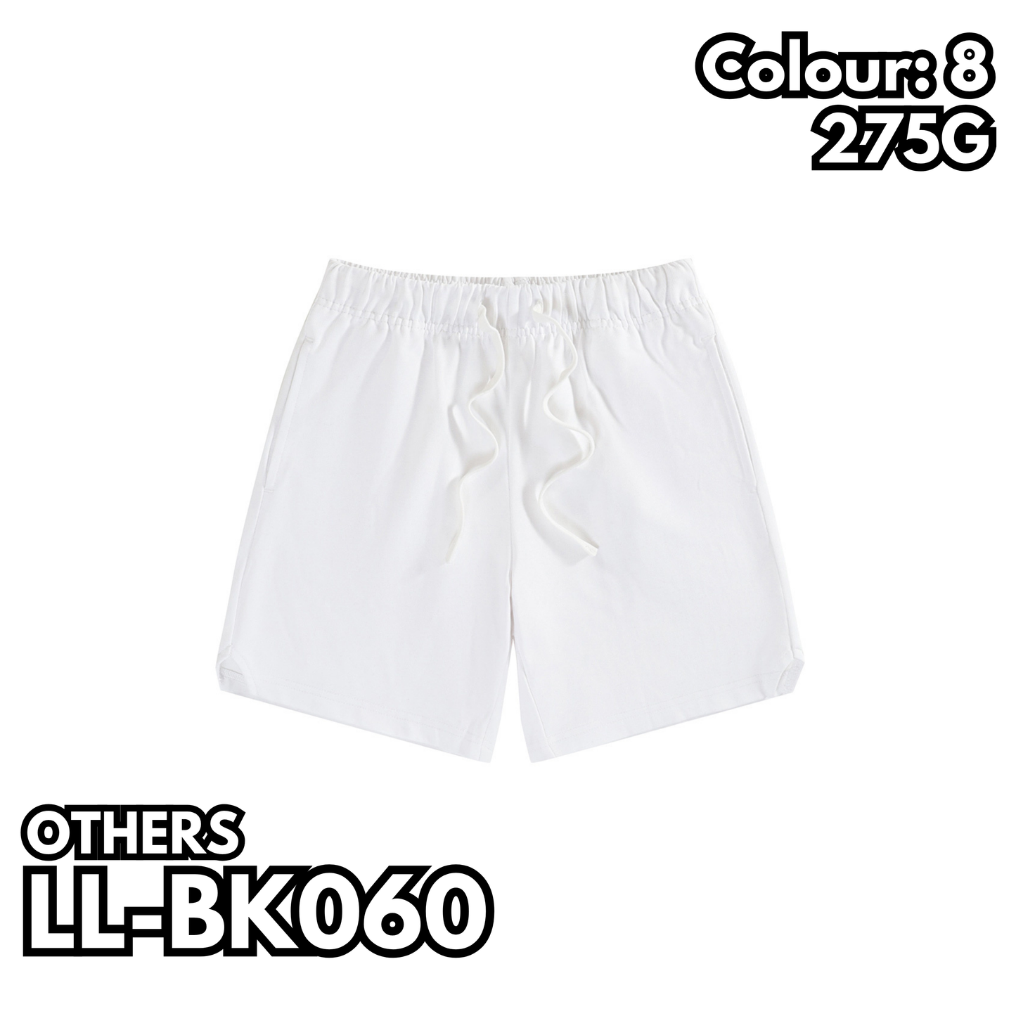 LL-BK060 275克童裝純棉運動短褲