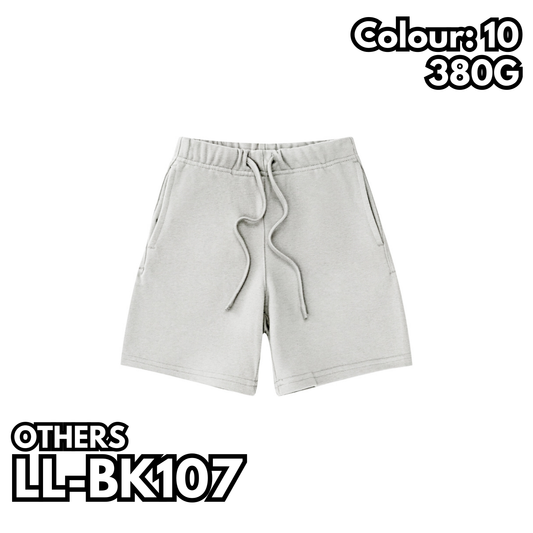 LL-BK107 380克童裝重磅休閒短褲