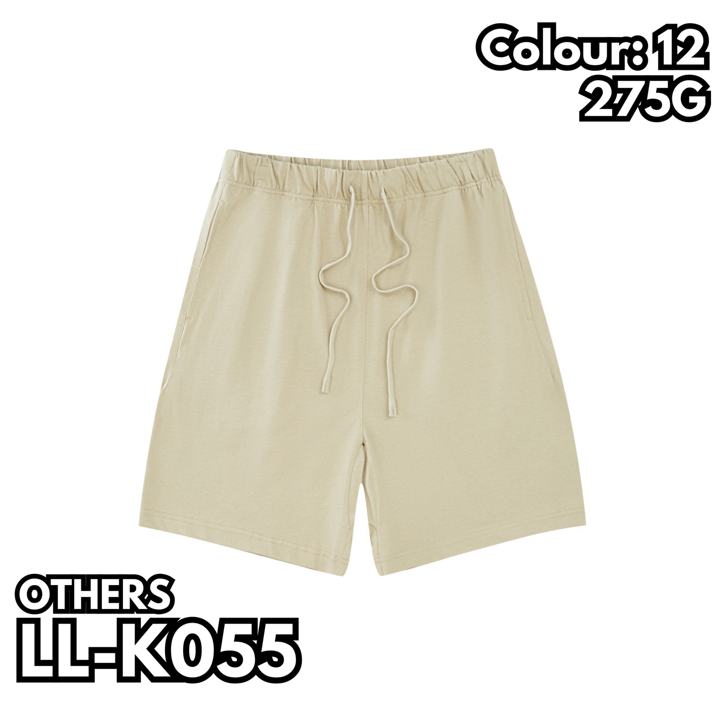 LL-K055 275克純棉美式休閒短褲