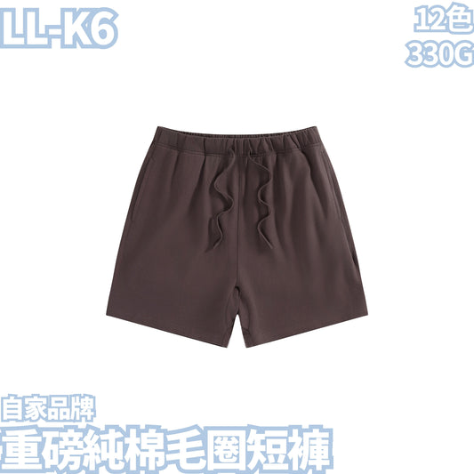 LL-K6 330g Heavyweight Cotton Terry Shorts