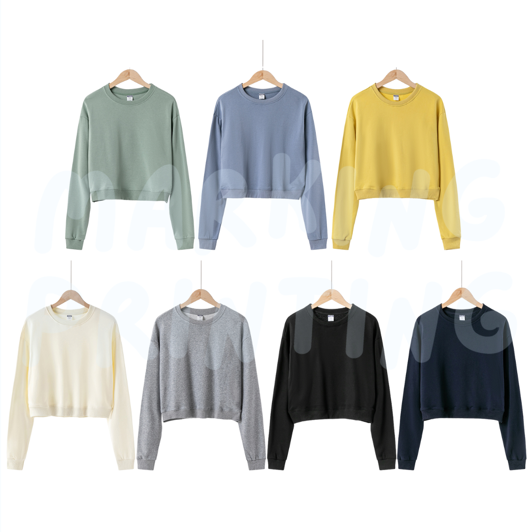 MT058 300g short drop shoulder hooded sweatshirt