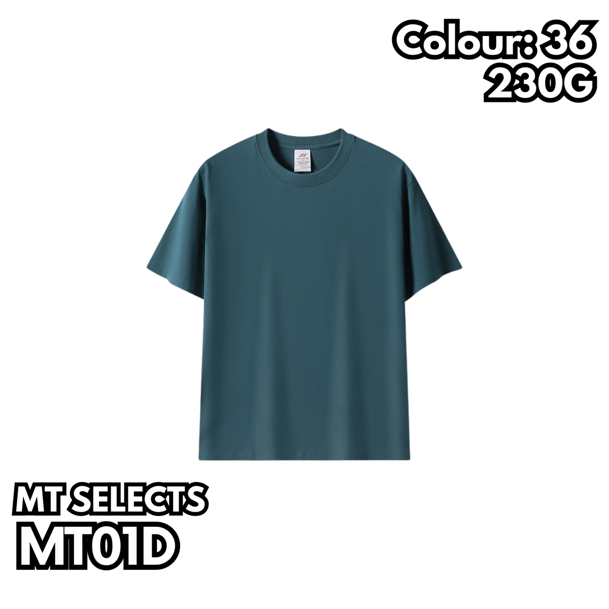 MT01D 重磅短袖TEE