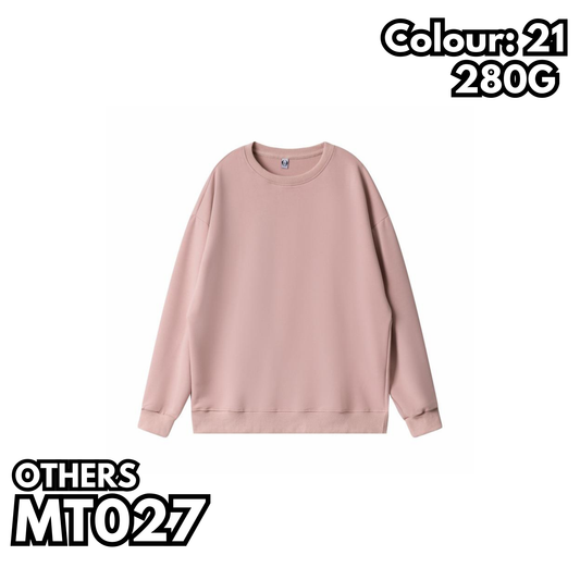 MT027 280克小落肩衛衣