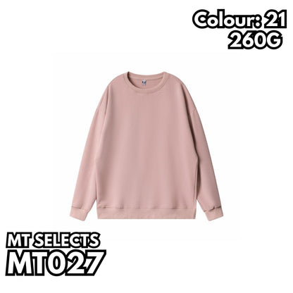 MT027 小落肩衛衣