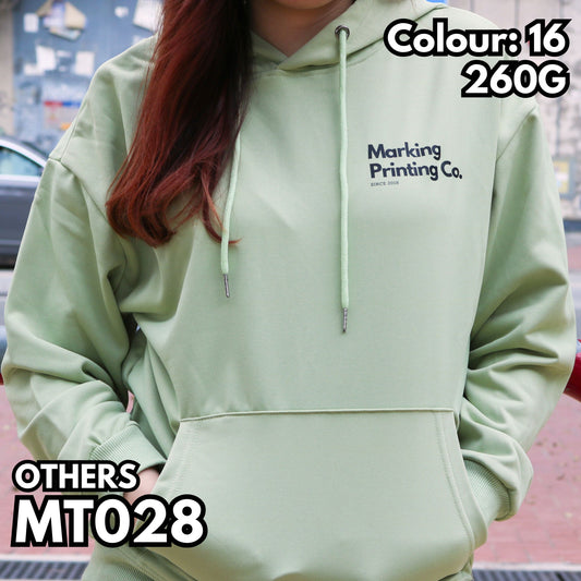 MT028 小落肩連帽衛衣