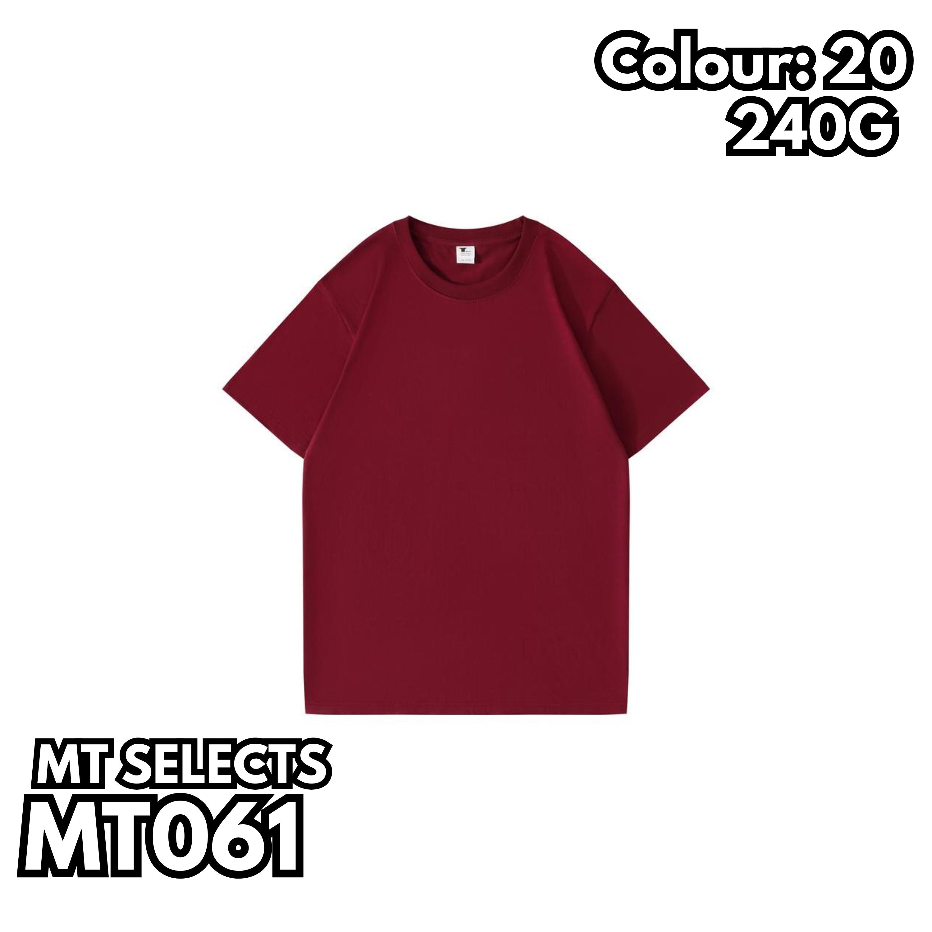 MT061 重磅短袖TEE