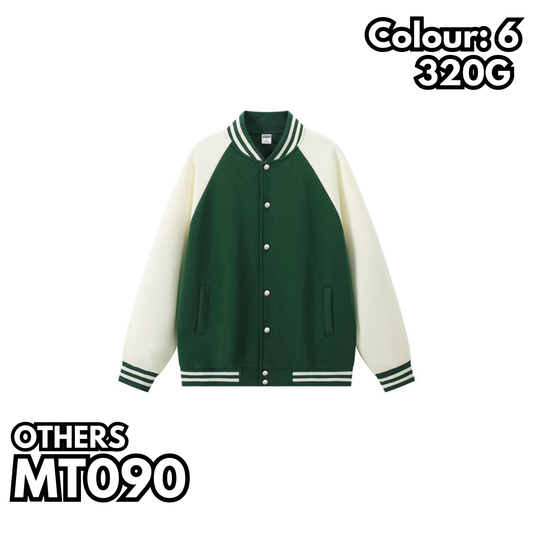 MT090 320克插肩棒球褸