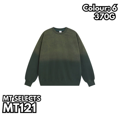MT121 重磅漸變水洗毛圈衛衣