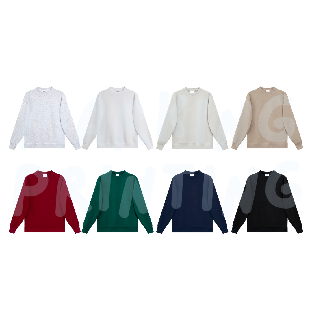 MT55011 380g heavyweight drop shoulder sweatshirt