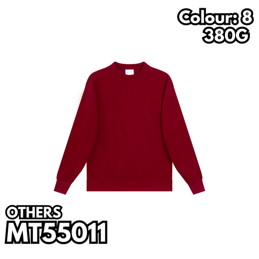 MT55011 380克重磅落肩衛衣