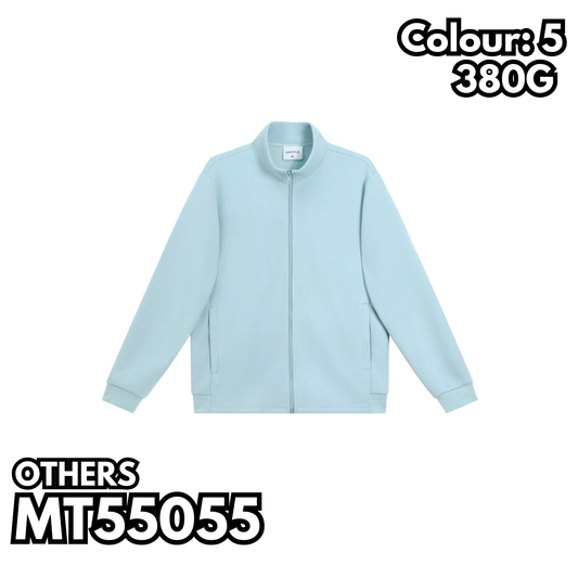 MT55055 重磅立領拉鍊衛衣