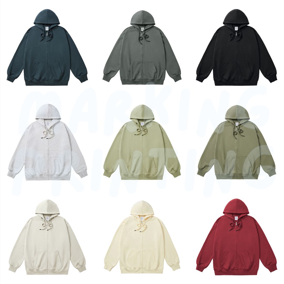 AG1022L 350ct Zip Hoodie