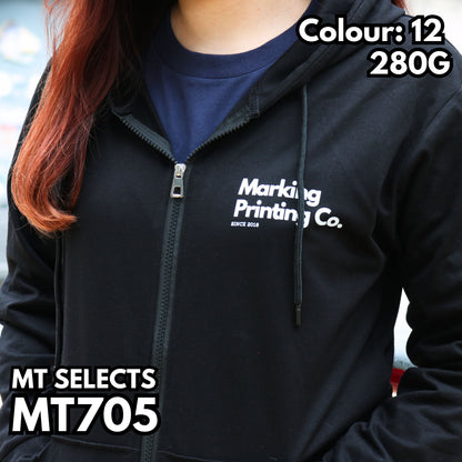 MT705 280克連帽拉鏈衛衣