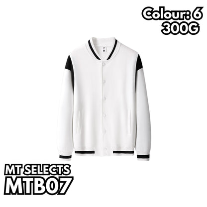 MTB07 拼布袖棒球褸