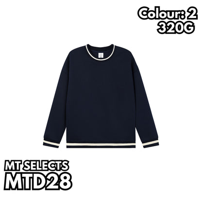 MTD28 間色螺紋衛衣