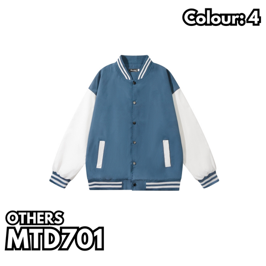 MTD701 牛津布落肩棒球褸