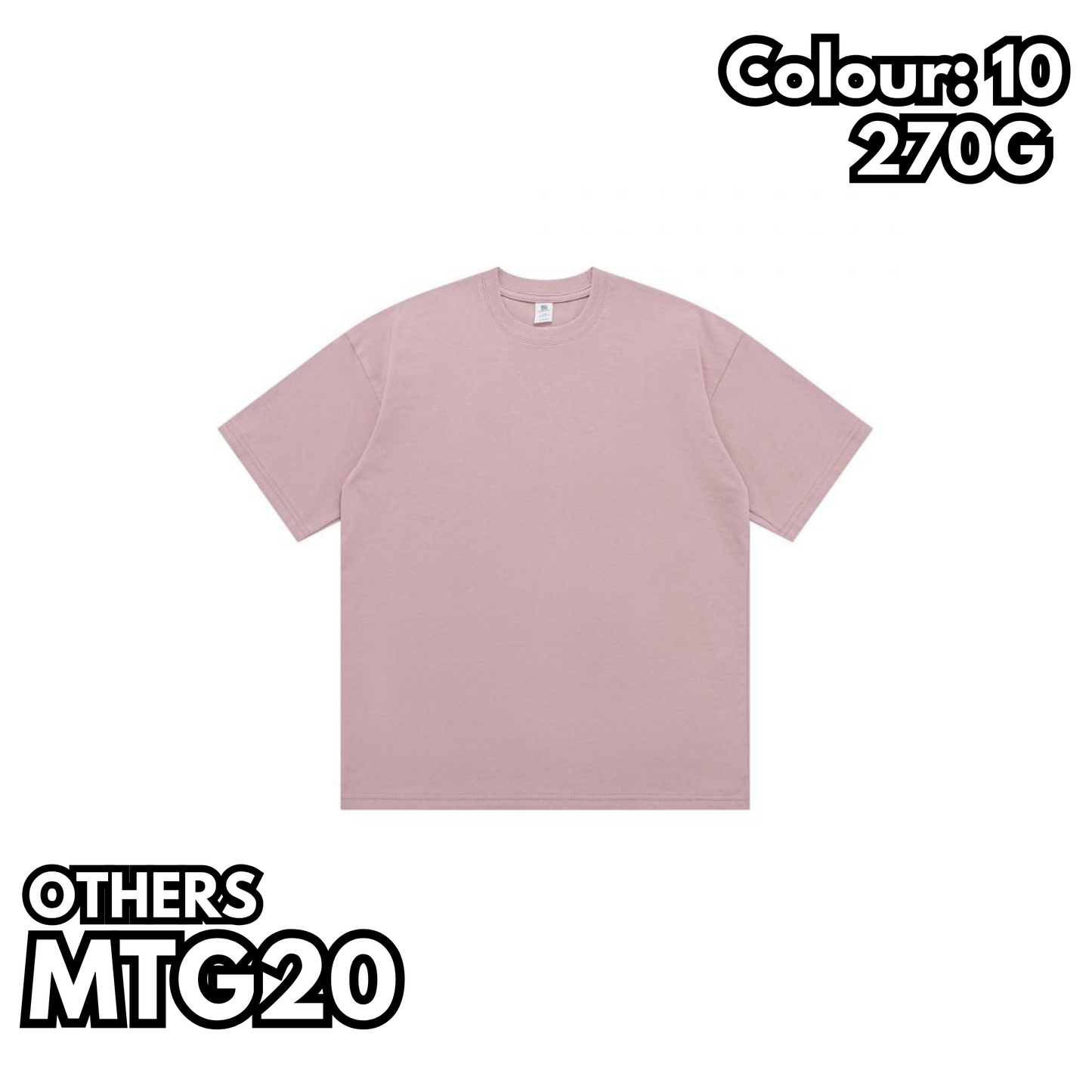 MTG20 Heavy Drop Shoulder Short Sleeve TEE