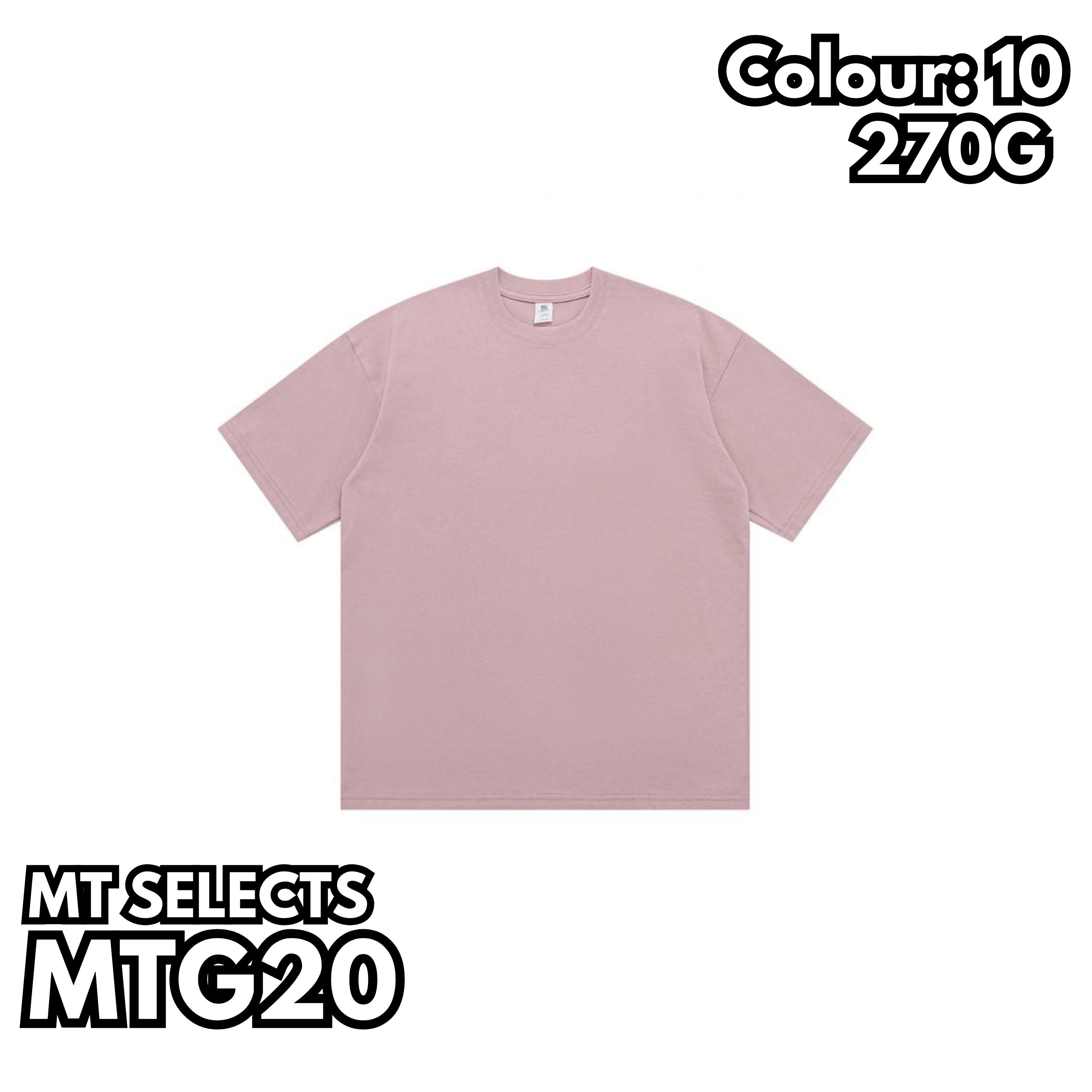 MTG20 重磅落肩短袖TEE