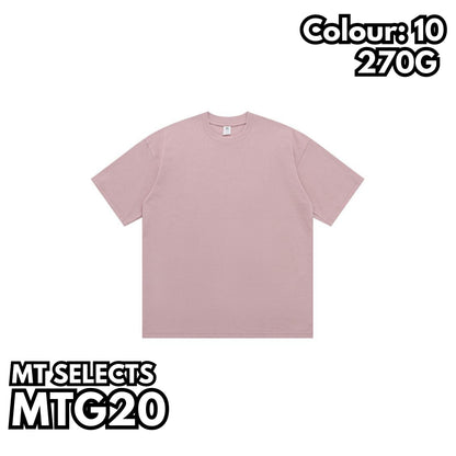 MTG20 重磅落肩短袖TEE