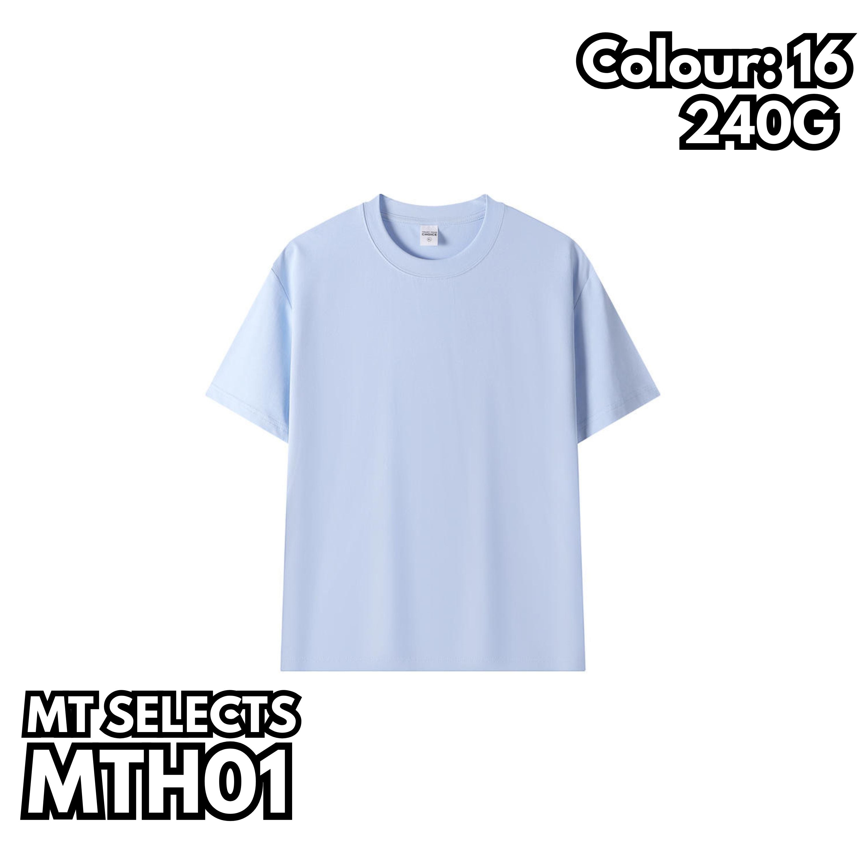 MTH01 重磅小落肩短袖TEE