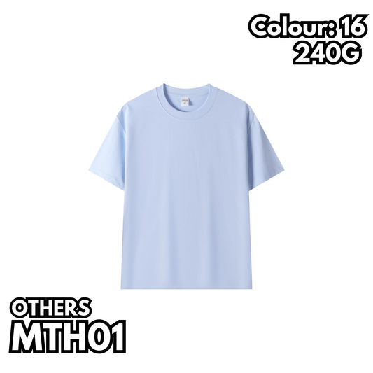 MTH01 240克重磅落肩短袖TEE
