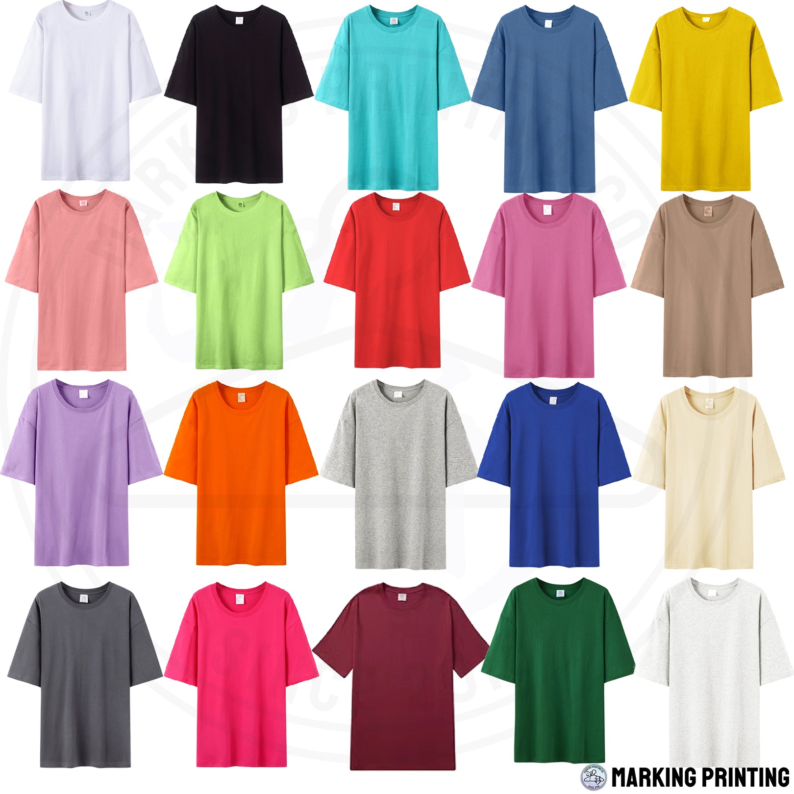 MTN00-180g drop shoulder short sleeve TEE 
