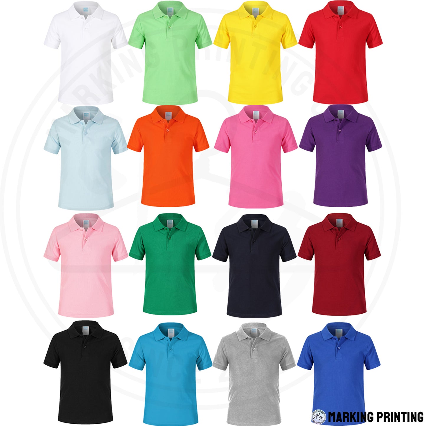 MTPAC03 220g heavyweight short-sleeved POLO shirt 