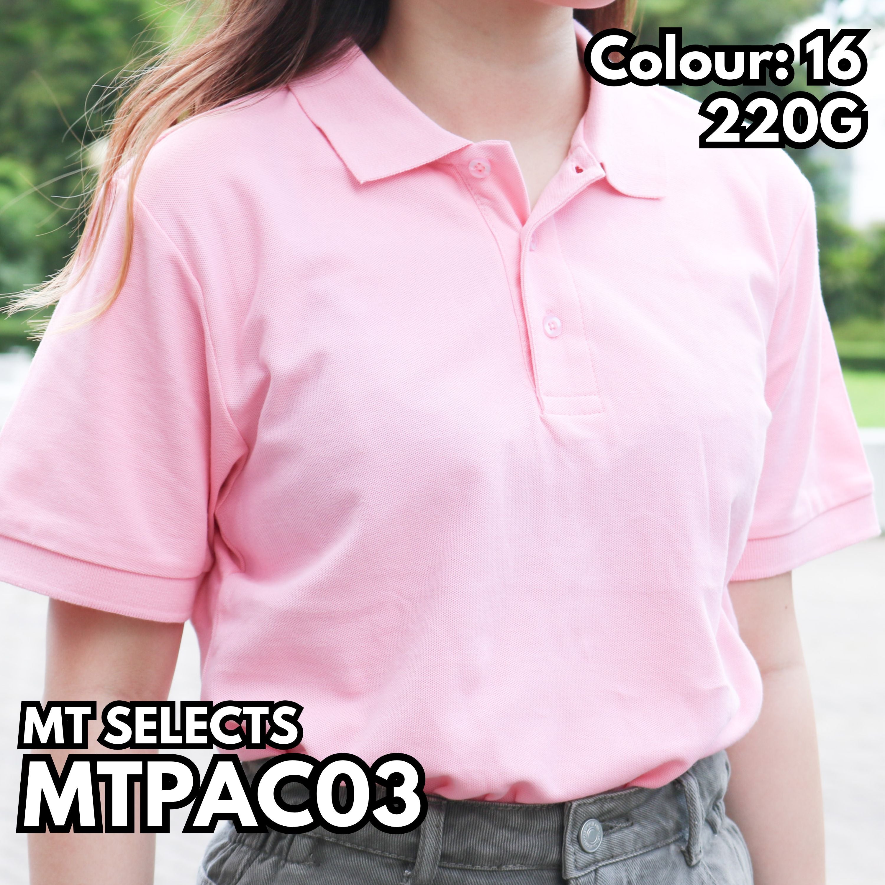 MTPAC03 重磅短袖POLO衫