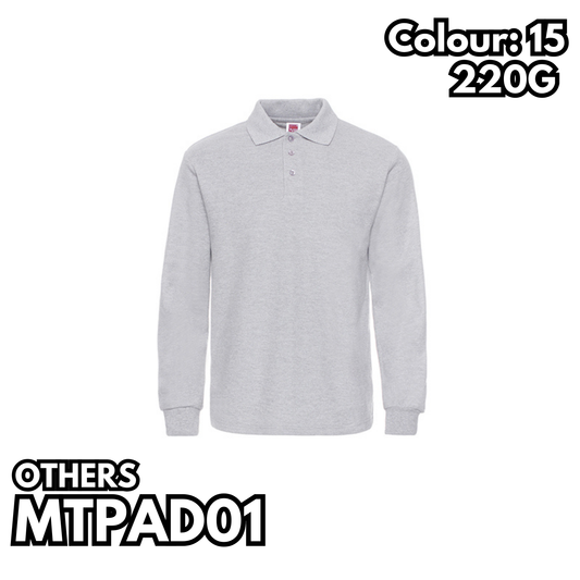MTPAD01 220克長袖POLO衫