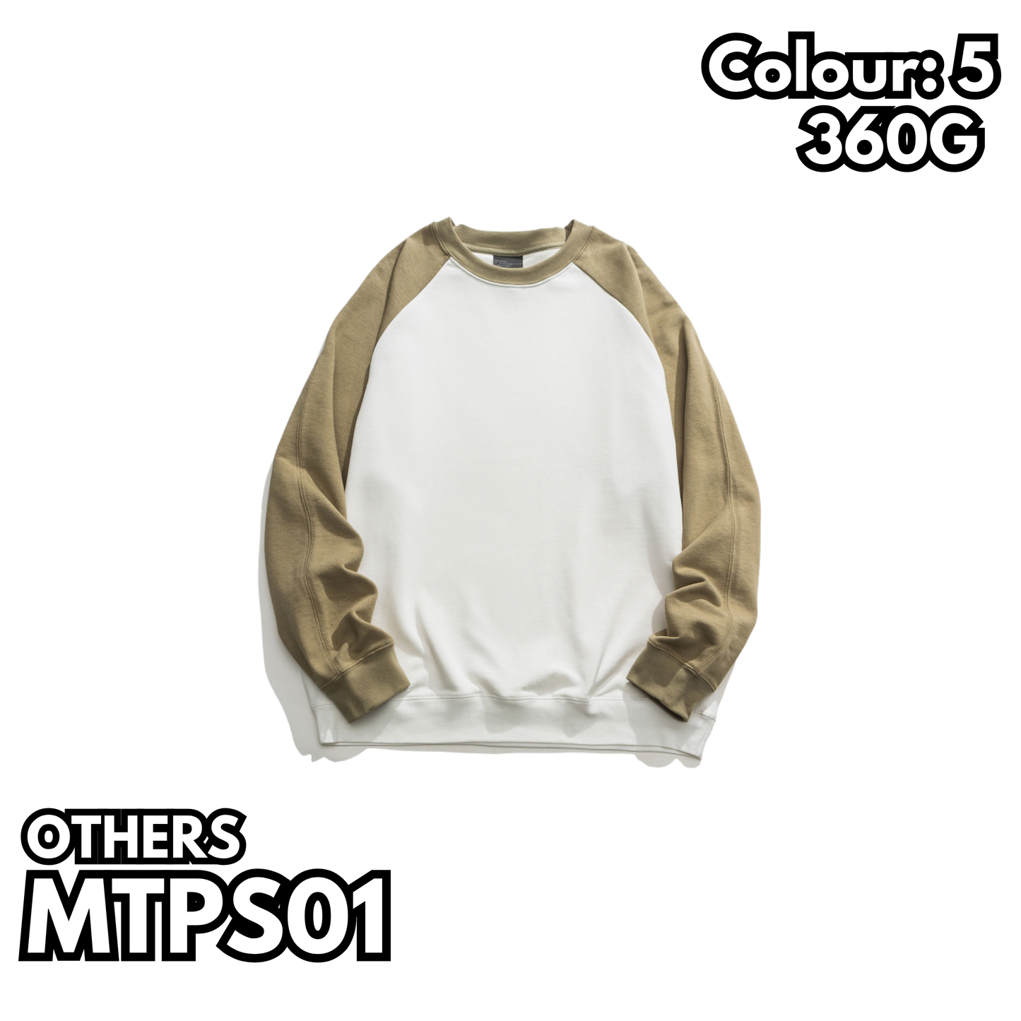 MTPS01 360克重磅插肩衛衣