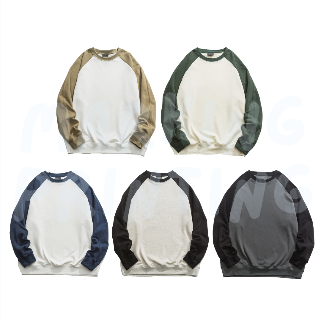 MTPS01 360g Heavyweight Raglan Sweatshirt 