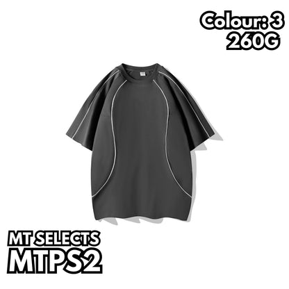 MTPS2 重磅夜光線條短袖TEE