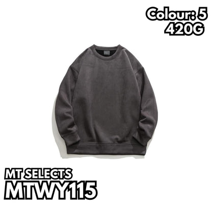 MTWY115 重磅仿麂皮衛衣