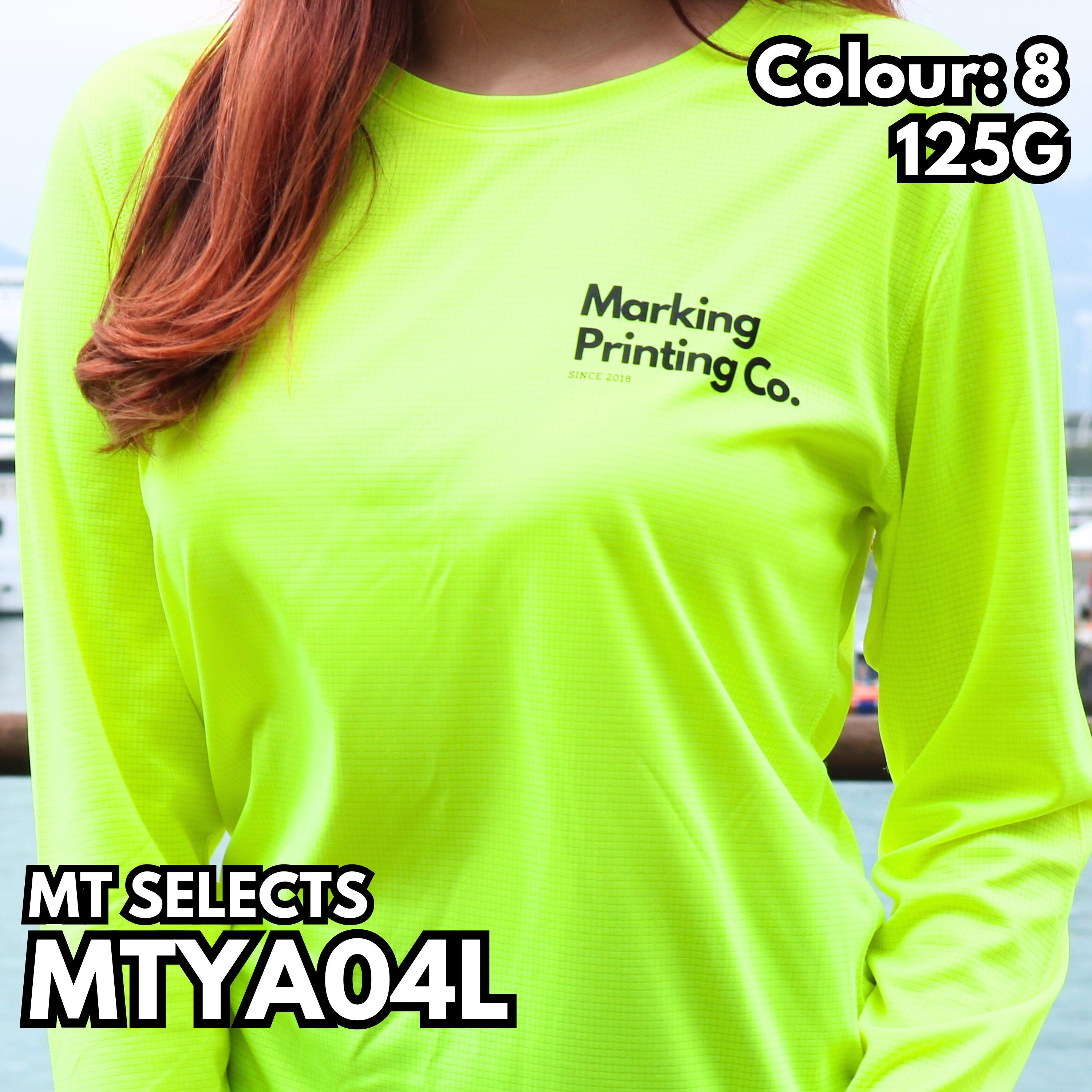 MTYA04L 120g training quick-drying long-sleeved TEE