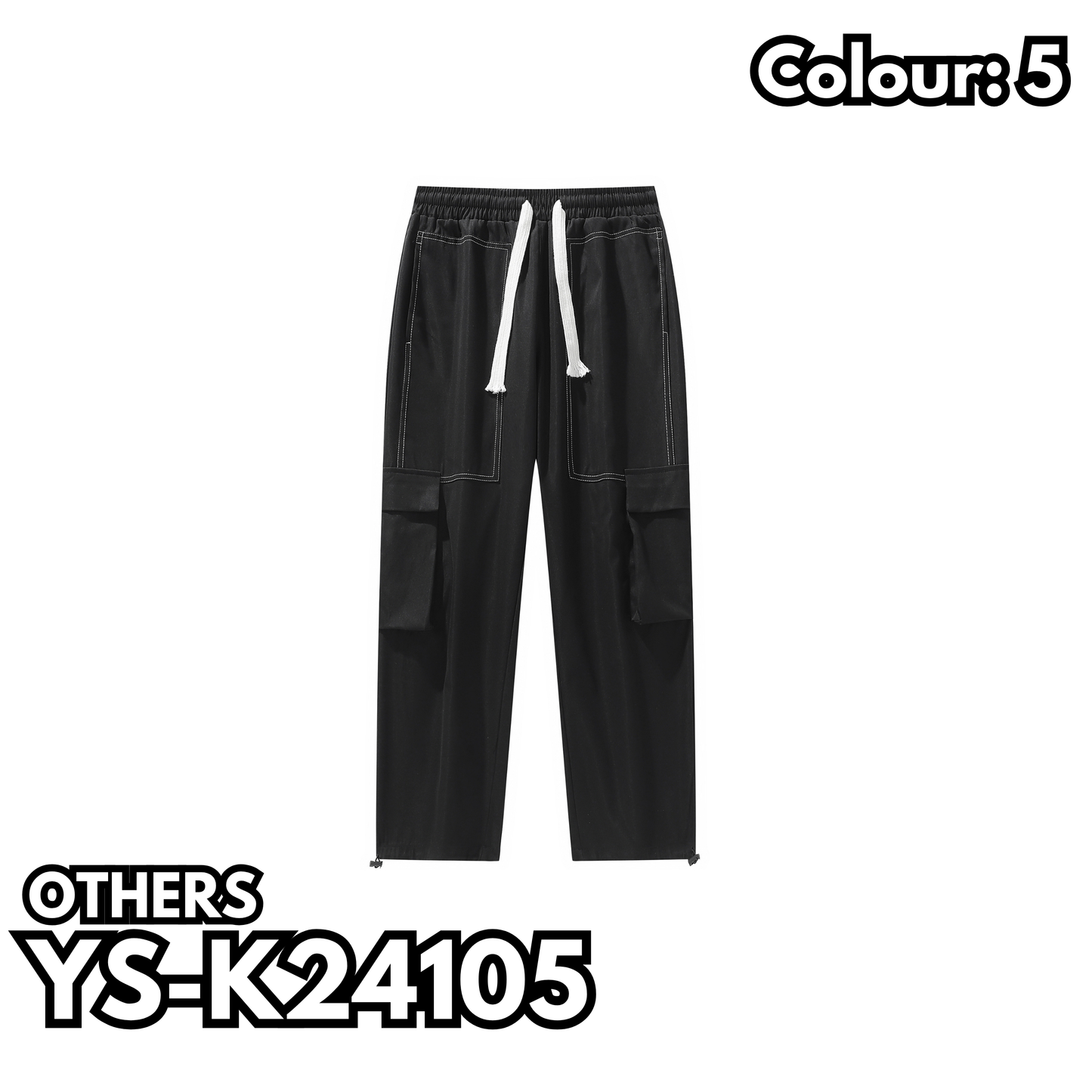 YS-K24105 Polyester-cotton waterproof wide-leg trousers