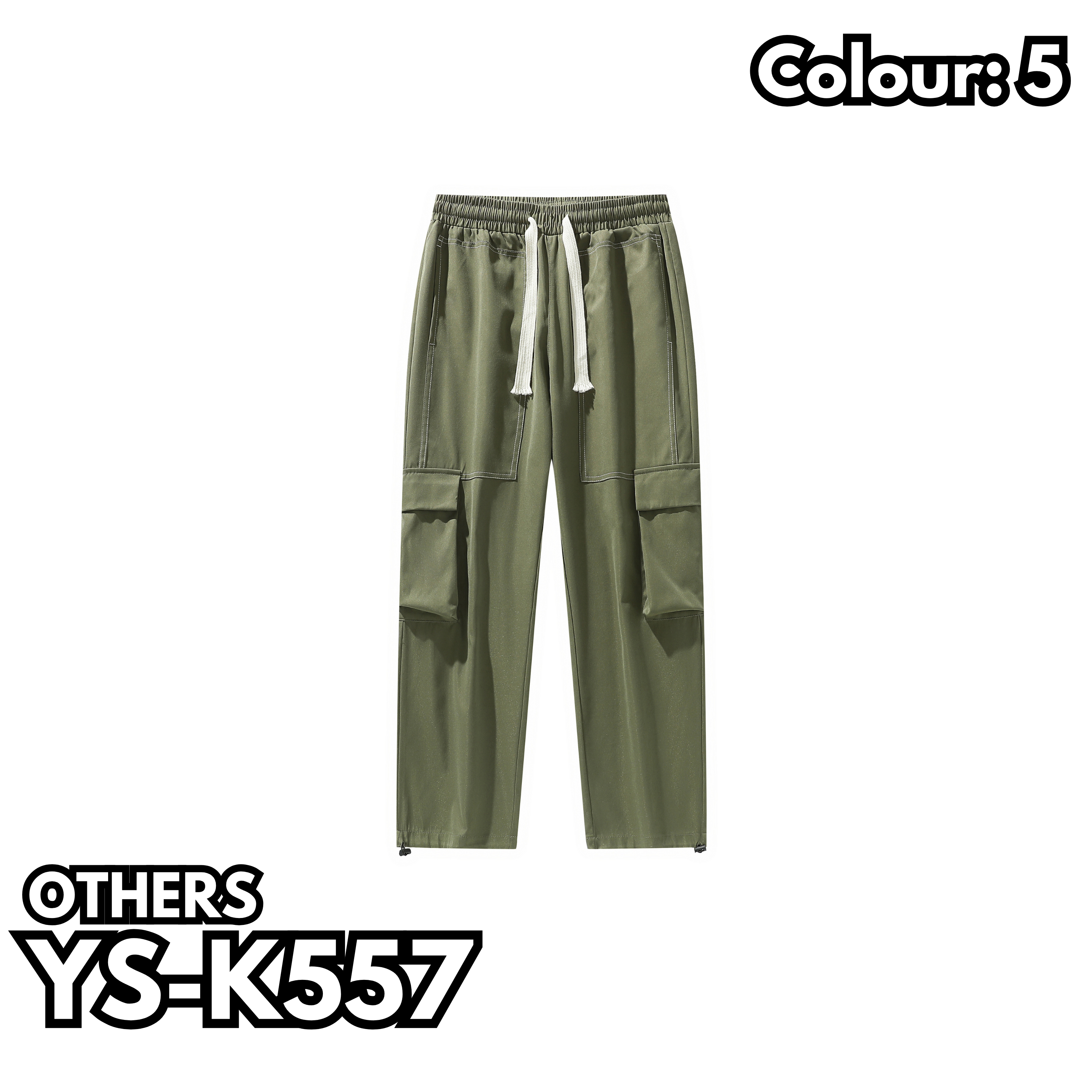 YS-K557 Polyester Cotton Workwear Cropped Pants