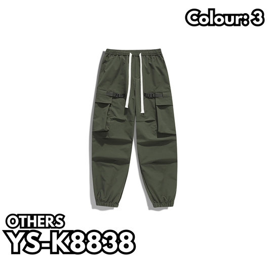 YS-K8838 寬鬆版工裝褲