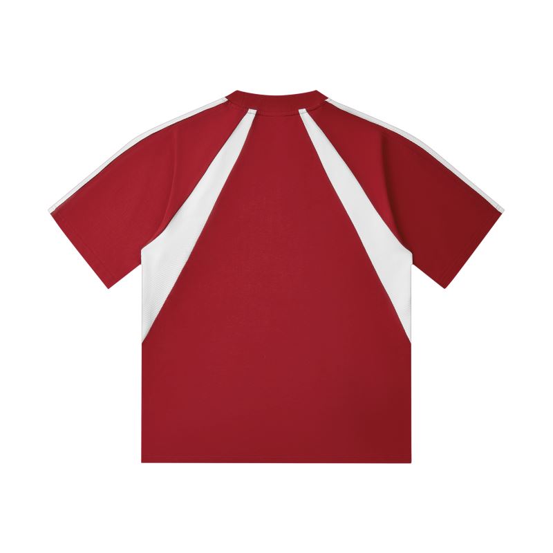 MT19588 240克重磅拼色插肩短袖TEE